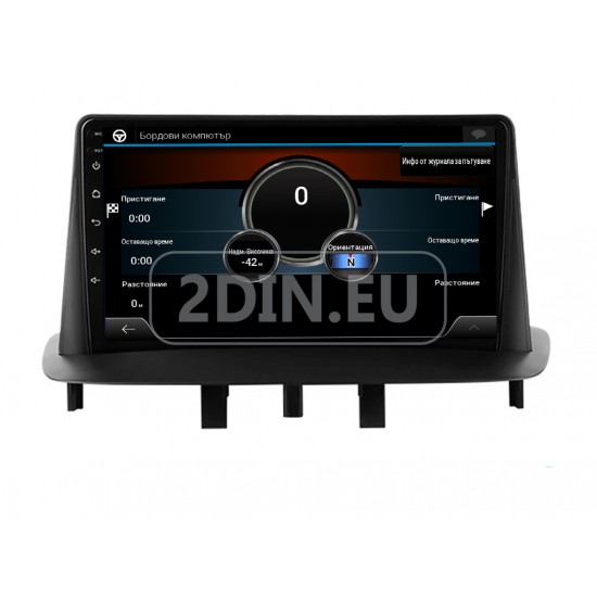 RENAULT Megane 3, Fluence - 9" МУЛТИМЕДИЯ / Навигация android 16